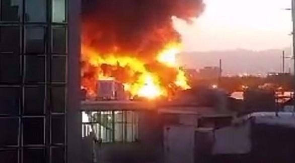 إيران.. حريق ضخم في مستودعات جنوبي العاصمة طهران – فيديو