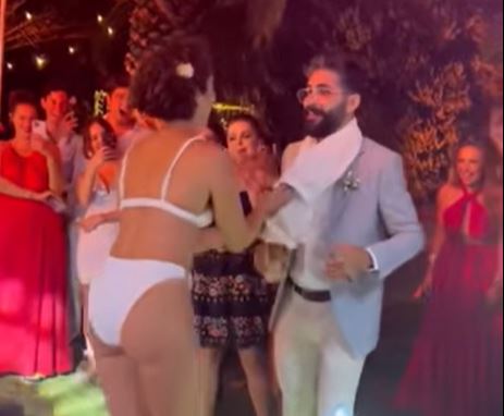 تسريب فيديو لحفل زفاف عروس بـ البيكيني في تونس