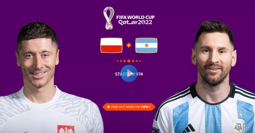 هلس سبورت مباشر مباراة الأرجنتين ضد بولندا في كاس العالم 2022