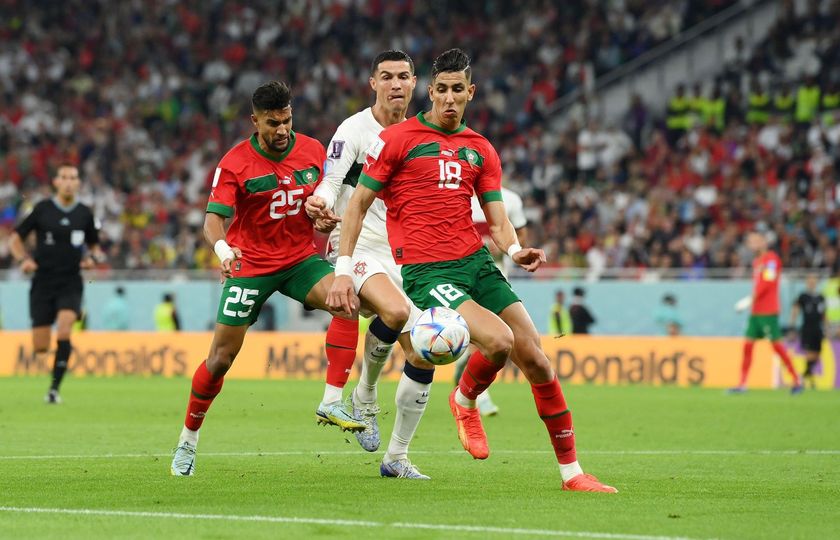 منتخب المغرب يكتب التاريخ ويدخل الي نصف نهائي كأس العالم 2022
