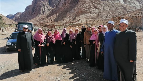 قافلة واعظات البحوث الإسلامية تزور مدن جنوب سيناء