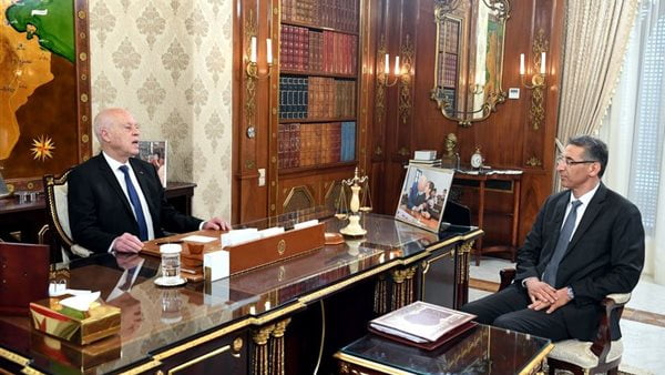"الرئيس التونسي" يستقبل وزير الداخلية بقصر قرطاج