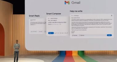 تكنولوجيا  – Google I / O 2023.. جوجل تطرح ميزة جديدة لكتابة الرسائل بالذكاء الاصطناعى فى Gmail بدلا منك