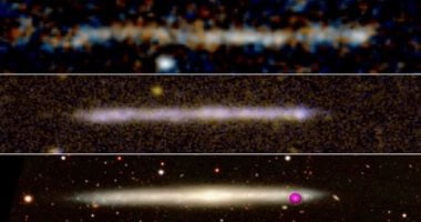 تكنولوجيا  – “وحش غير مرئي”.. علماء يحلون لغز ثقب أسود جامح يجر ذيلا من النجوم عبر الكون