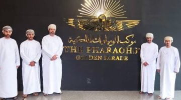 وزير العمل بسلطنة عمان وقائد الجيش الهندي وزوجته يزورون متحف الحضارة – البوكس نيوز