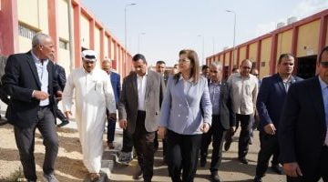 وزيرة التخطيط تتفقد منطقة الورش الحرفية بالعريش خلال زيارتها اليوم لشمال سيناء – البوكس نيوز