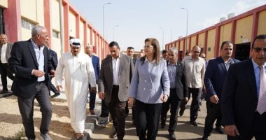 وزيرة التخطيط تتفقد منطقة الورش الحرفية بالعريش خلال زيارتها اليوم لشمال سيناء – البوكس نيوز