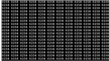 لغز صعب ومحير للأذكياء… ابحث عن رقم 0558 من بين 0258 خلال 12 ثانية – البوكس نيوز