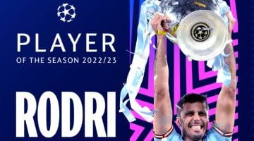 رياضة – رودري أفضل لاعب في دوري أبطال أوروبا رسمياً