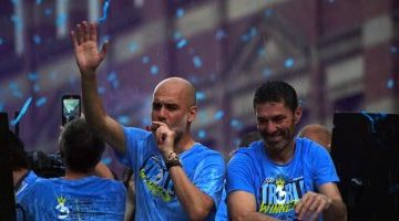 رياضة – جوارديولا يتبرع بمكافأة دوري أبطال أوروبا لموظفي وحراس أمن مان سيتي