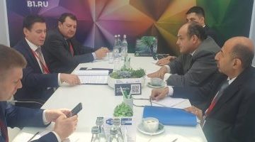 وزير التجارة يعقد لقاءات مع كبار المسؤولين المشاركين بمنتدى سان بطرسبرج – البوكس نيوز