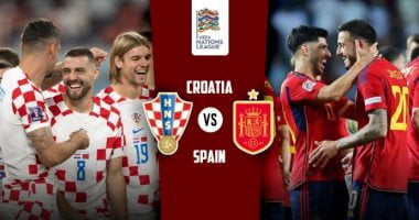 رياضة – التشكيل المتوقع لقمة كرواتيا ضد إسبانيا فى نهائى دورى الأمم الأوروبية