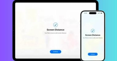 تكنولوجيا  – ما ميزة Screen Distance فى iOS 17 وكيف تستخدمها؟