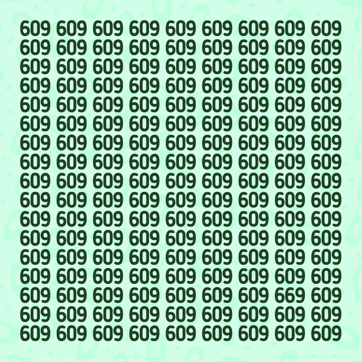 تحدي بصري جديد لأقوياء الملاحظة.. هل يمكنك اكتشاف الرقم المختلف في الصورة خلال 9 ثواني فقط؟ – البوكس نيوز