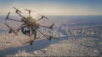 تكنولوجيا  – نيويورك تختبر الطائرات بدون طيار لنقل التحذير من الطقس الخطير أو حالات الطوارئ