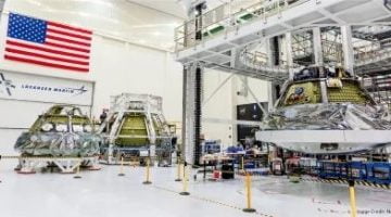 تكنولوجيا  – ناسا تنشر صورة لـ3 مركبات فضائية ستشارك بمهماتها القادمة من Artemis إلى القمر