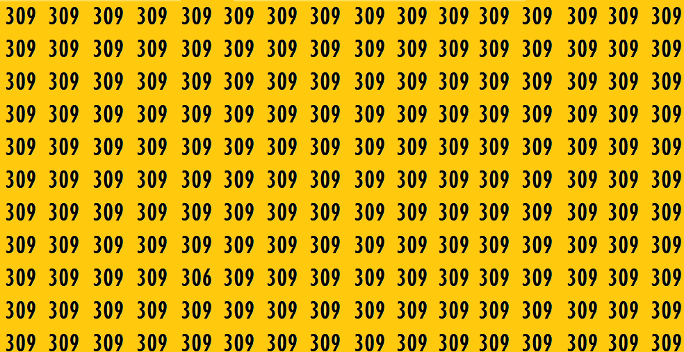 إذا كنت تمتلك عيون النسر أوجد الرقم المختلف في الصورة خلال 15 ثانية فقط – البوكس نيوز