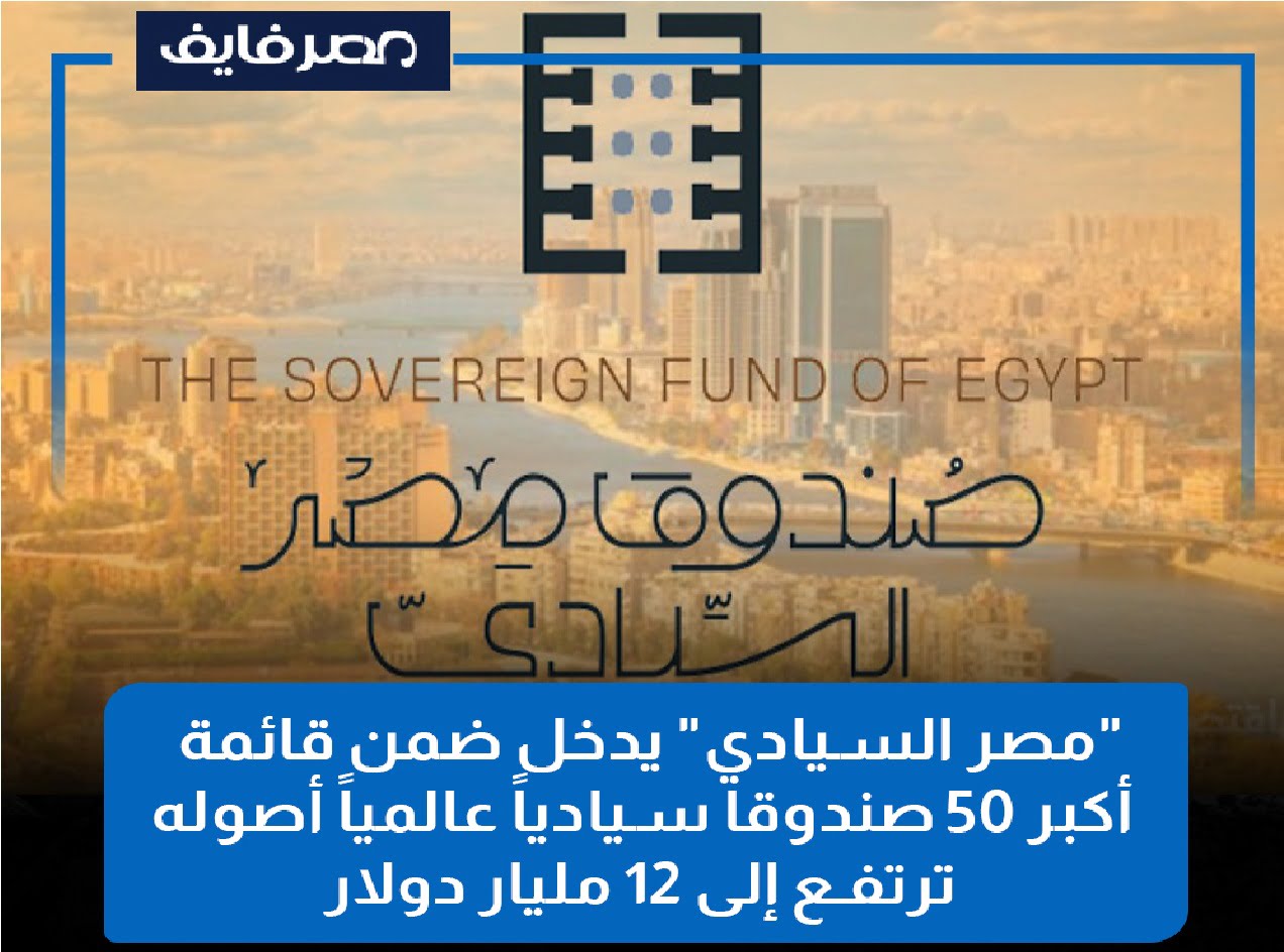 صندوق مصر السيادي ينضم لأكبر 50 صندوق سيادي عالميا بقيمة تتجاوز 12 مليار دولار – البوكس نيوز