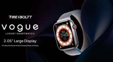 الان – إطلاق الساعة الذكية Fire-Boltt Vogue مع جهاز مراقبة درجة حرارة الجسم، وشاشة عرض كبيرة في الهند – البوكس نيوز