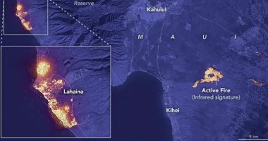 تكنولوجيا  – حرائق الغابات تسبّب الخراب فى “لاهاينا” ثانى أكبر جزيرة فى هاواى