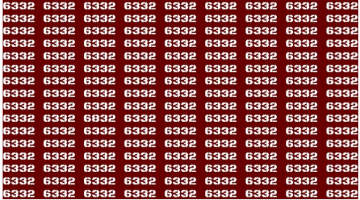 الان – ابحث عن الرقم 6832 من بين 6332 في 15 ثانية – البوكس نيوز