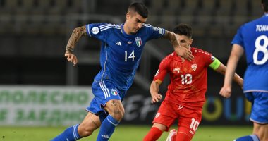 رياضة – إيطاليا تسقط في فخ التعادل أمام مقدونيا الشمالية بتصفيات يورو 2024