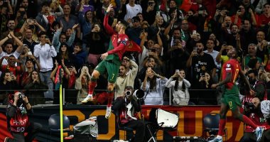رياضة – رونالدو يستهدف تعزيز أرقامه الاستثنائية مع البرتغال ضد ليشتنشتاين فى تصفيات اليورو