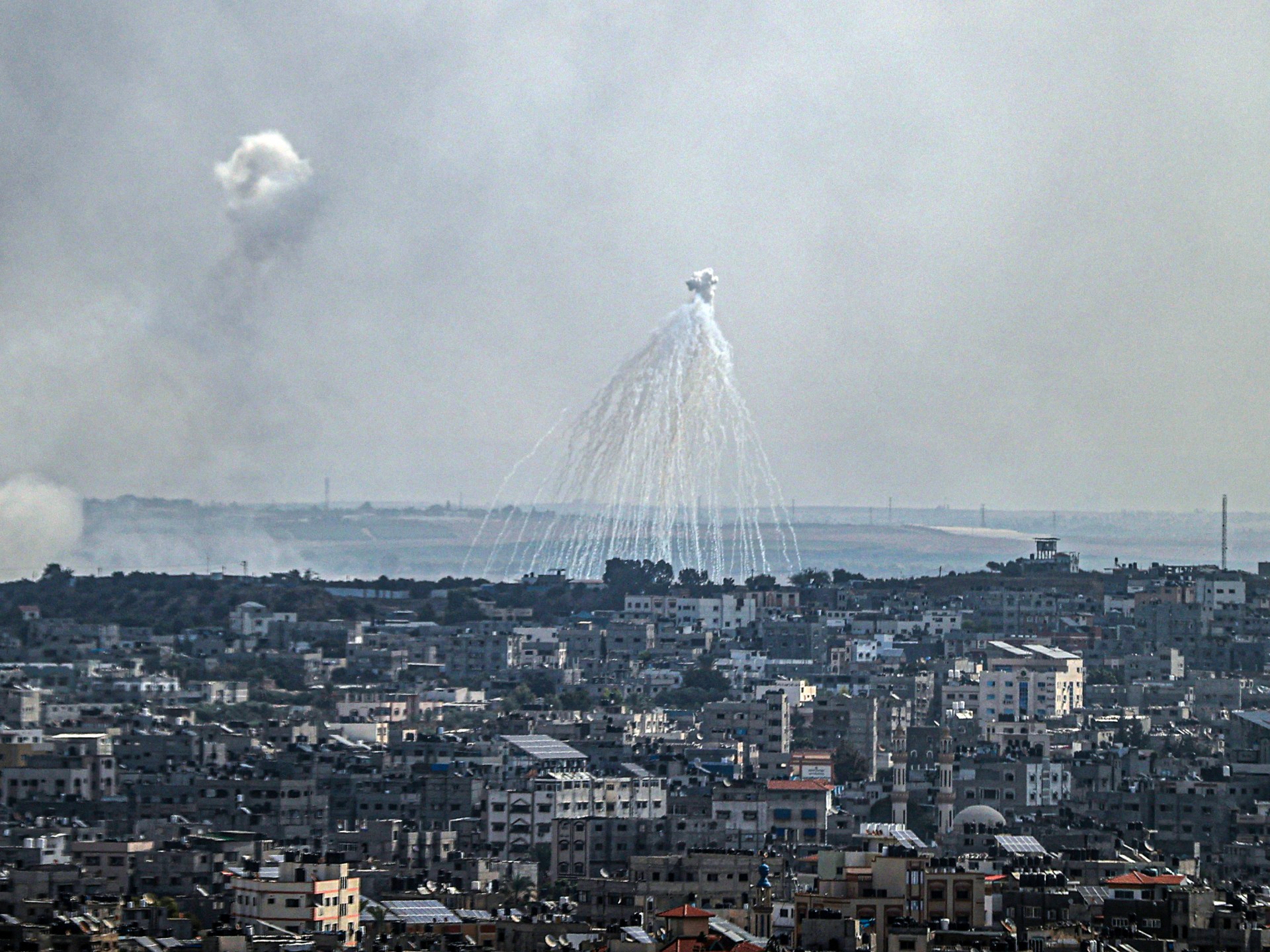 رايتس ووتش: إسرائيل استخدمت قنابل فسفورية بغزة وجنوب لبنان | أخبار – البوكس نيوز