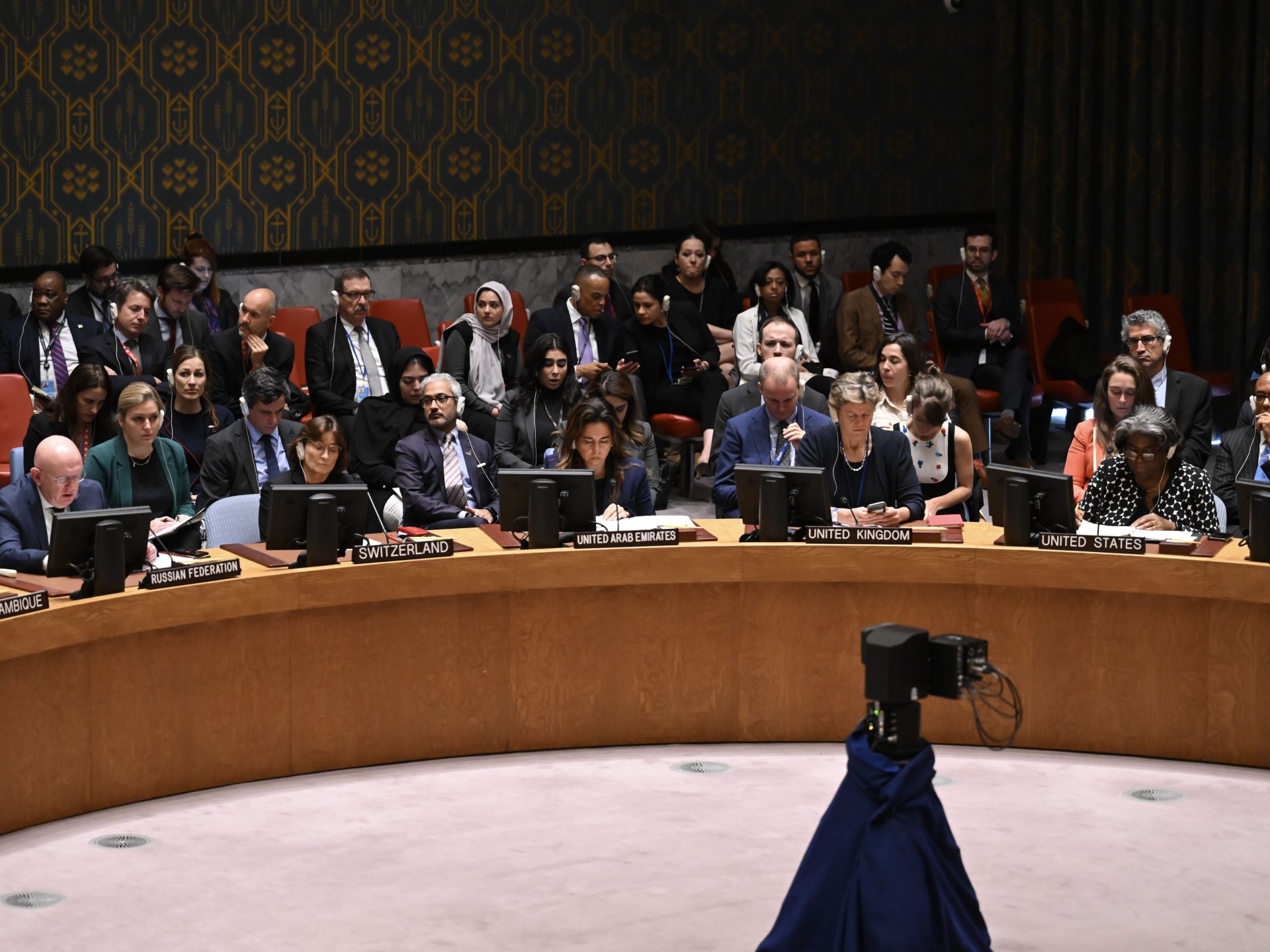مجلس الأمن يصوت على مشروعي قرارين أميركي وروسي بشأن غزة | أخبار – البوكس نيوز