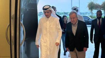 قطر تؤكد رفضها القصف العشوائي بغزة وغوتيريش يثمن جهودها بشأن الأسرى | أخبار – البوكس نيوز
