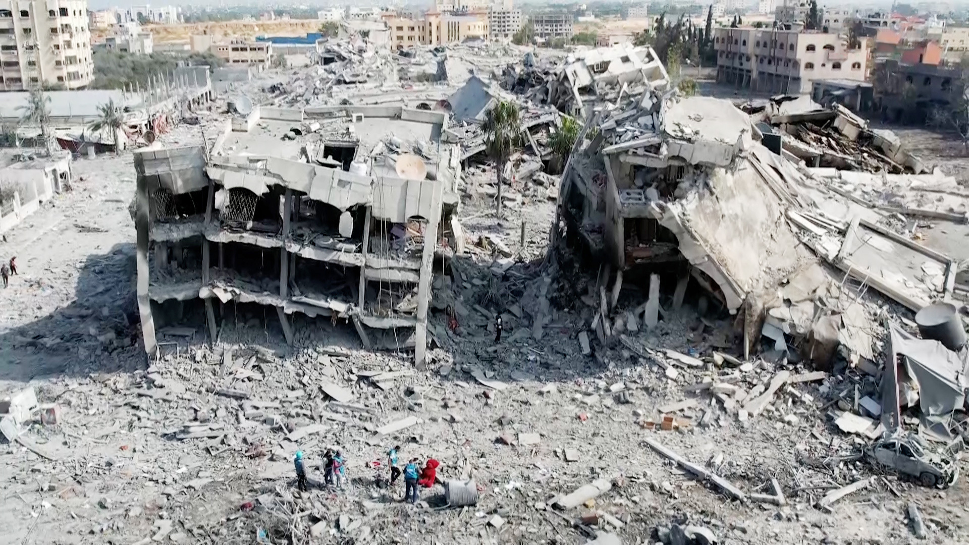 شاهد.. ماذا فعل القصف الإسرائيلي بمدينة الزهراء وسط غزة | البرامج – البوكس نيوز