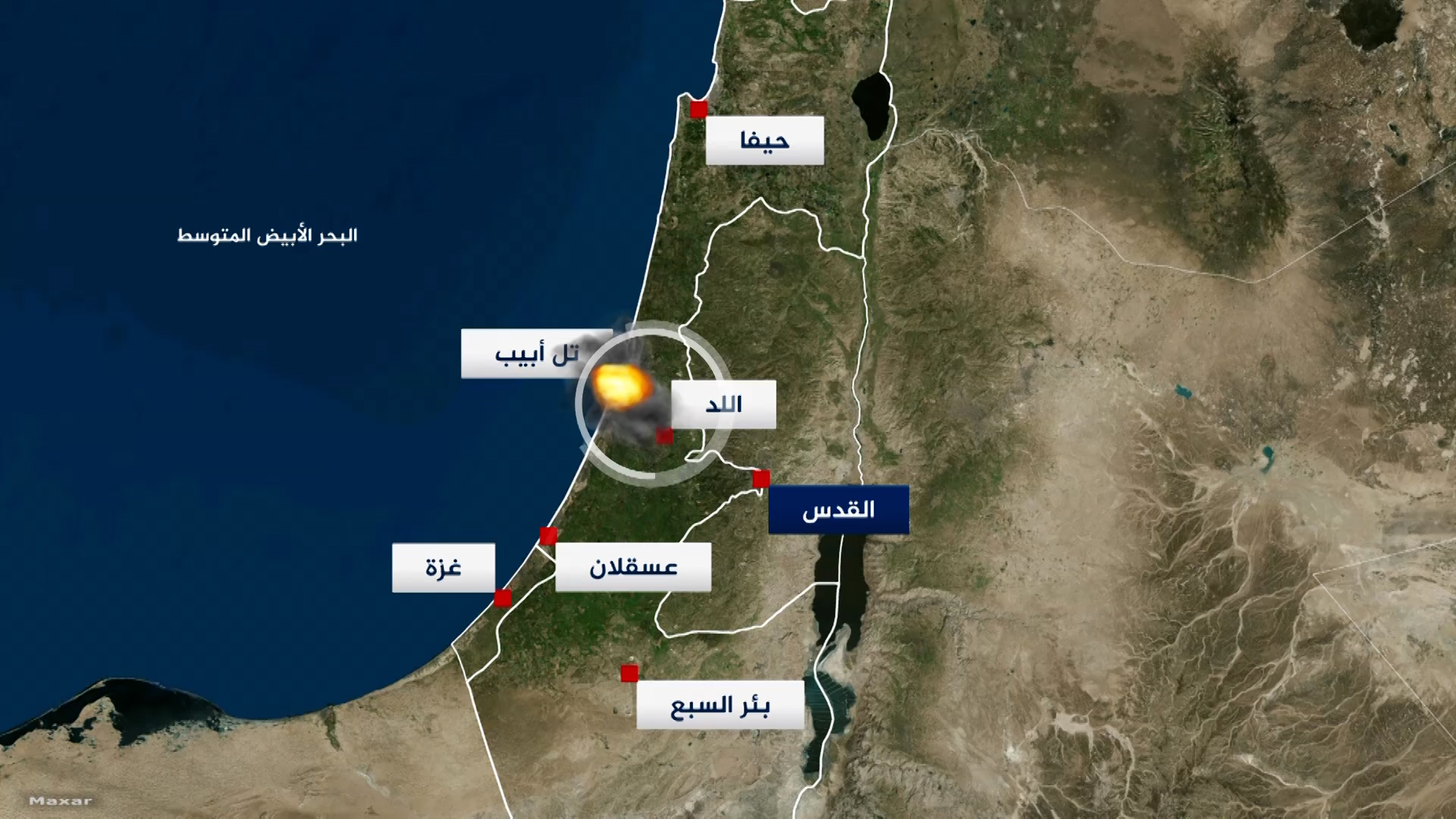 خريطة تفاعلية.. قصف إسرائيلي جوي ومدفعي والمقاومة تضرب تل أبيب | البرامج – البوكس نيوز
