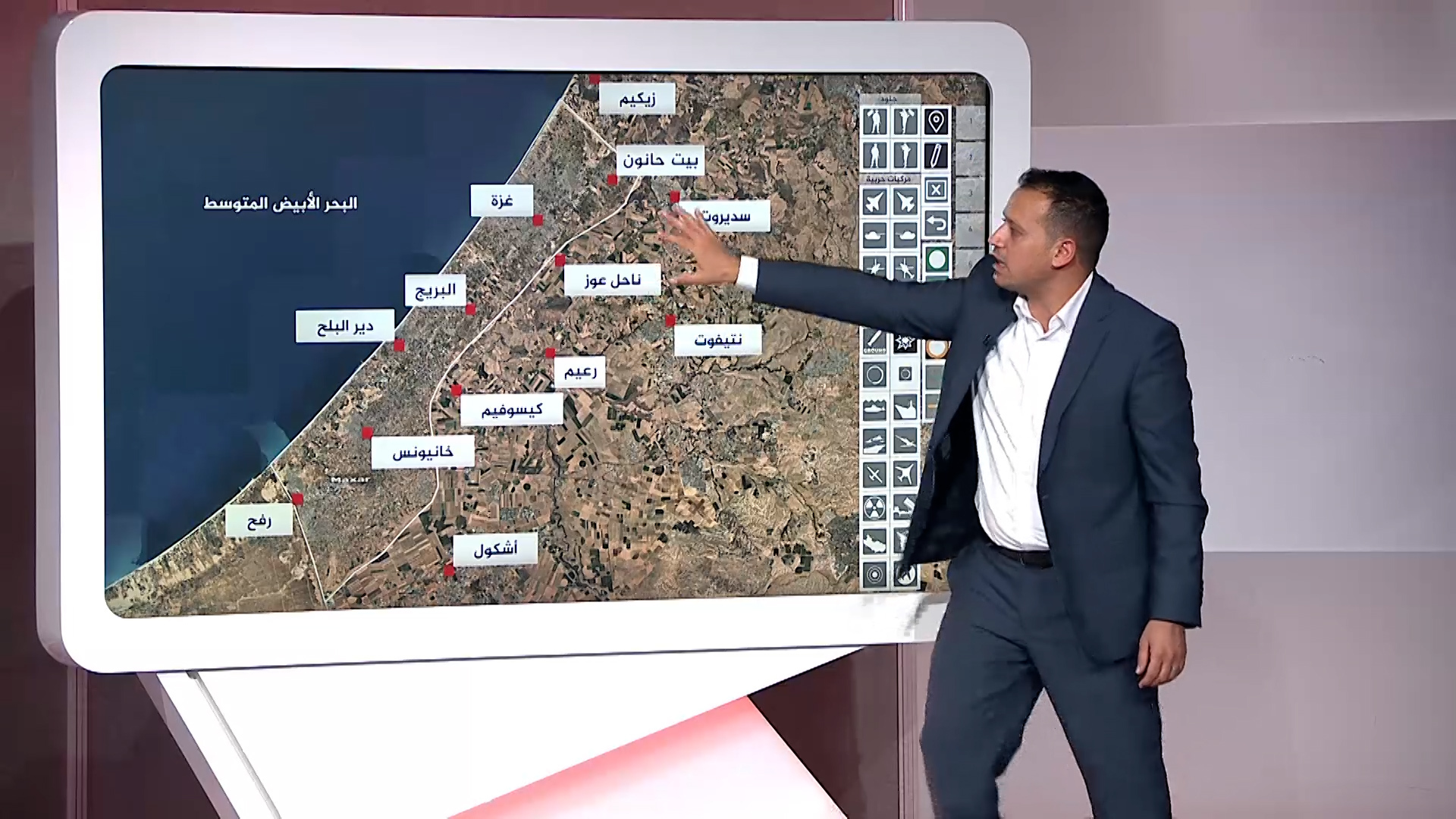 قصف غير مسبوق.. خريطة تفاعلية للوضع الميداني بقطاع غزة | البرامج – البوكس نيوز