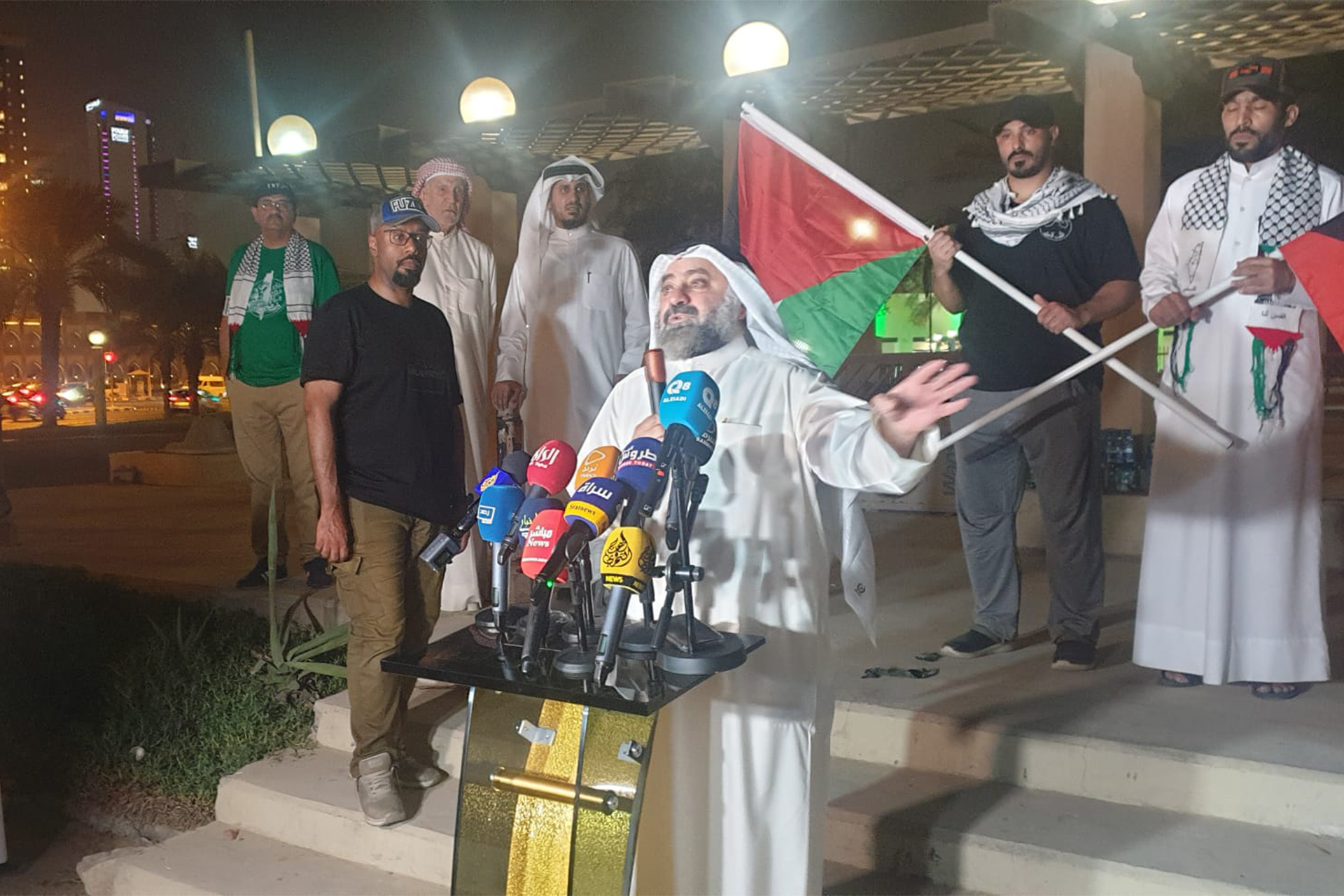 وقفة تضامنية وحملة إغاثية في الكويت دعما للمقاومة الفلسطينية | سياسة – البوكس نيوز