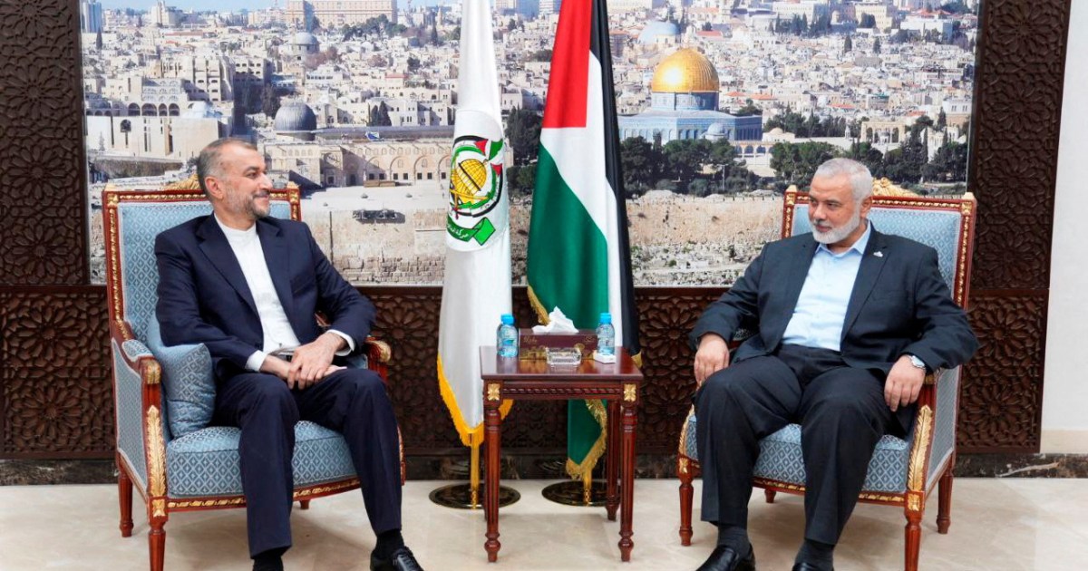 عبد اللهيان يلتقي هنية ويعلّق على الهدنة بين حماس وإسرائيل | أخبار – البوكس نيوز
