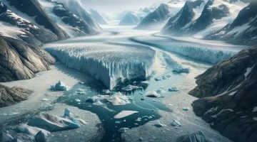 تكنولوجيا  – دراسة تؤكد ذوبان الأنهار الجليدية فى جرينلاند أسرع 5 مرات قبل 20 عامًا