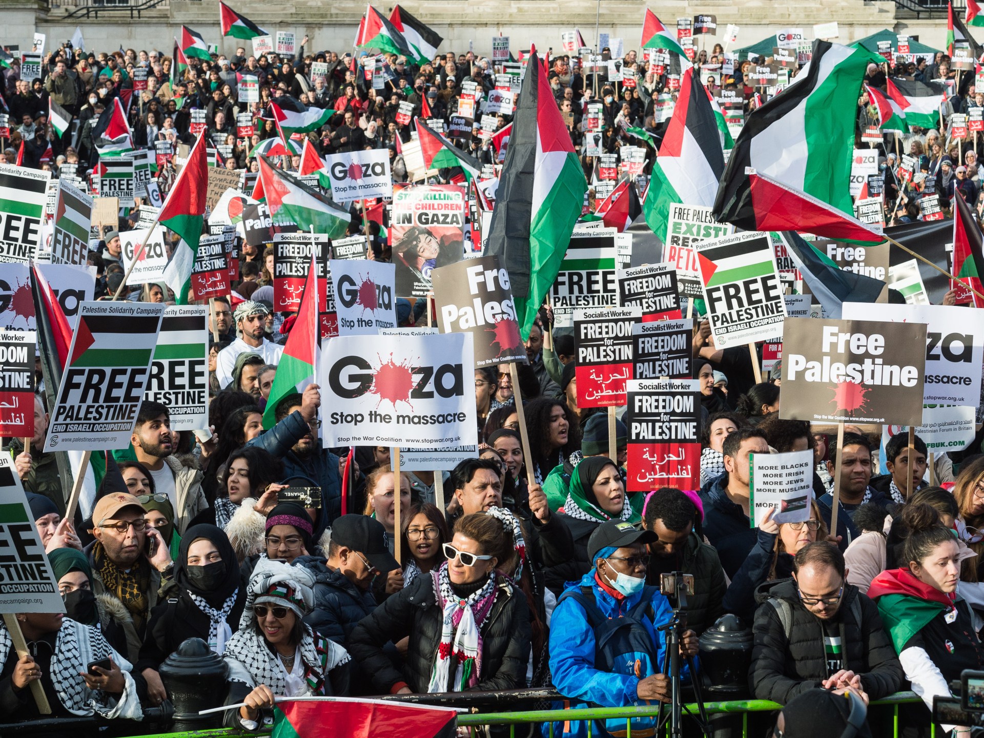 مسيرة حاشدة متوقعة اليوم بلندن من أجل فلسطين والشرطة تتأهب | أخبار – البوكس نيوز