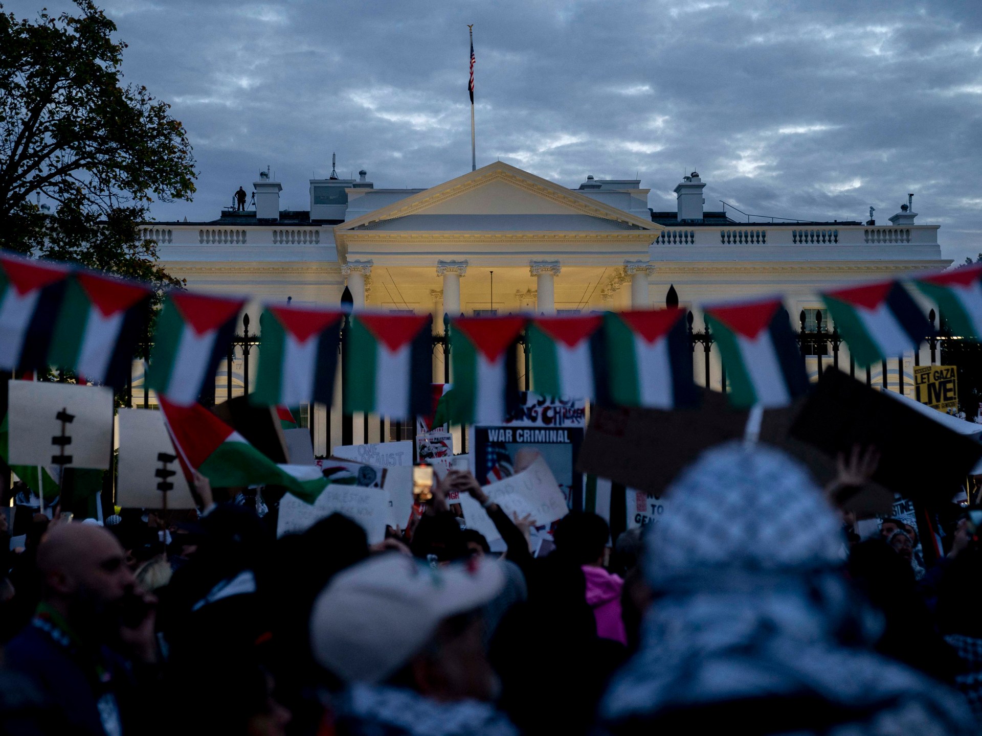 أكبر مظاهرة بواشنطن منذ بدء الحرب على غزة وانتقادات لاذعة لبايدن | أخبار – البوكس نيوز