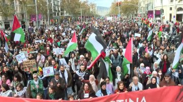 موجة تظاهرات تجتاح نيويورك وبرشلونة تنديدا بالعدوان الإسرائيلي على غزة | أخبار – البوكس نيوز