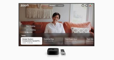 تكنولوجيا  – تطبيق Zoom لعقد مؤتمرات الفيديو متاح الآن على Apple TV