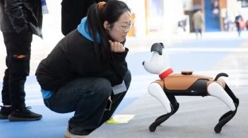 تكنولوجيا  – كلب روبوتى أليف بأذنين لا يثير القلق من منظره.. (صور)