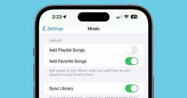 تكنولوجيا  – تعملها إزاى؟.. كيفية إيقاف إضافة الأغانى المفضلة تلقائيا لمكتبة موسيقى iPhone