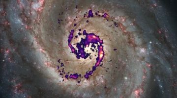 تكنولوجيا  – رسم خريطة لتشكل النجوم فى مجرة ​​ويرلبول الشهيرة