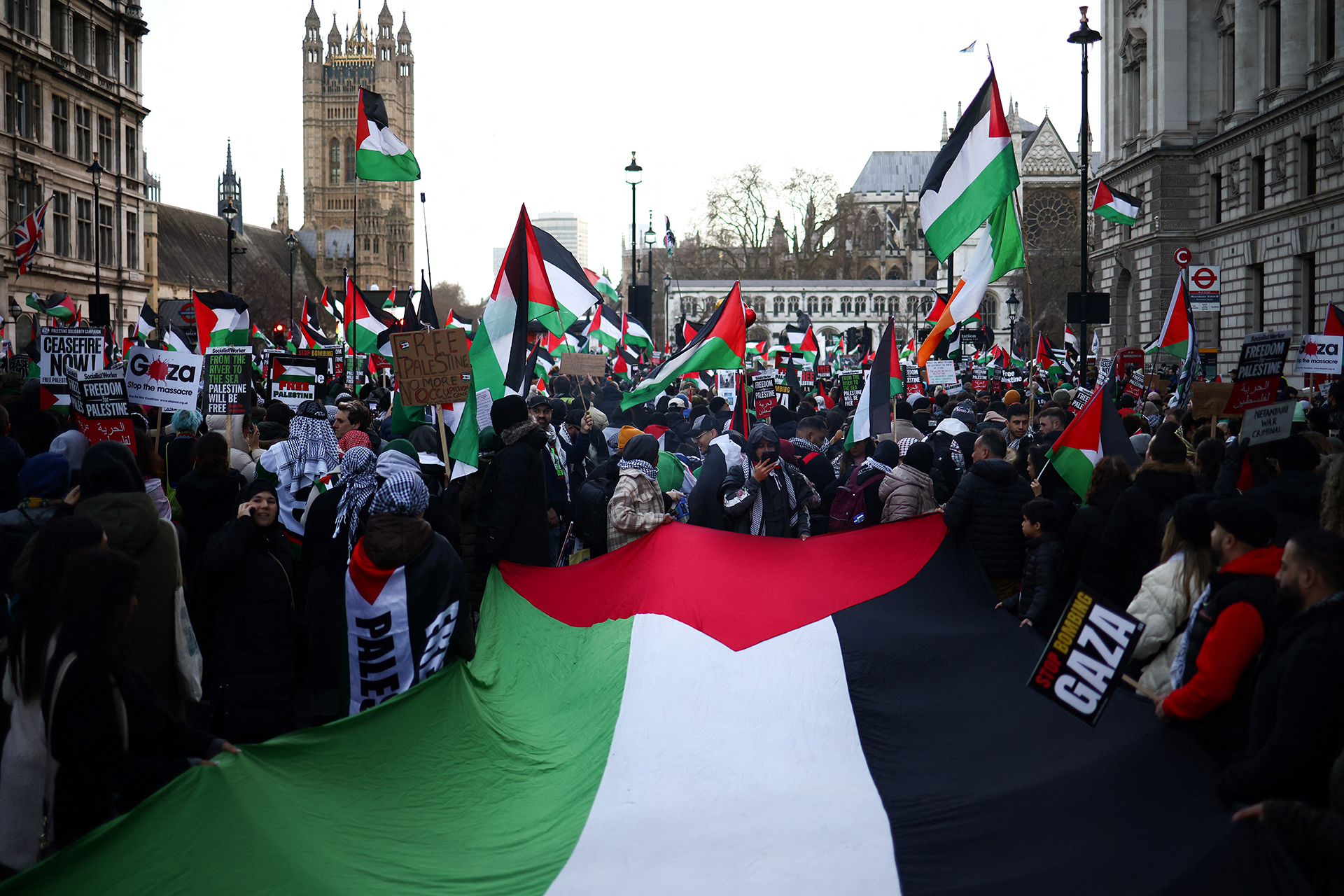 مظاهرات بأوروبا تنديدا باستمرار العدوان الإسرائيلي على غزة | أخبار – البوكس نيوز