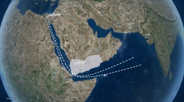 خريطة تفاعلية توضح مسارات السفن التي أعلنت جماعة الحوثيين منع مرورها | البرامج – البوكس نيوز