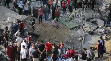 شاهد الدمار.. قصف إسرائيلي لمبنى جمعية السلامة في جباليا البلد | البرامج – البوكس نيوز