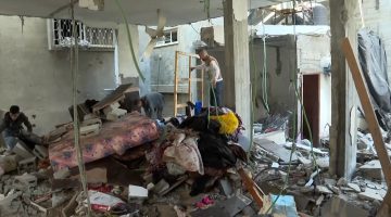 البوكس نيوز ترصد الدمار الهائل بمنزل استهدفه الاحتلال بمخيم النصيرات | أخبار التقارير الإخبارية – البوكس نيوز