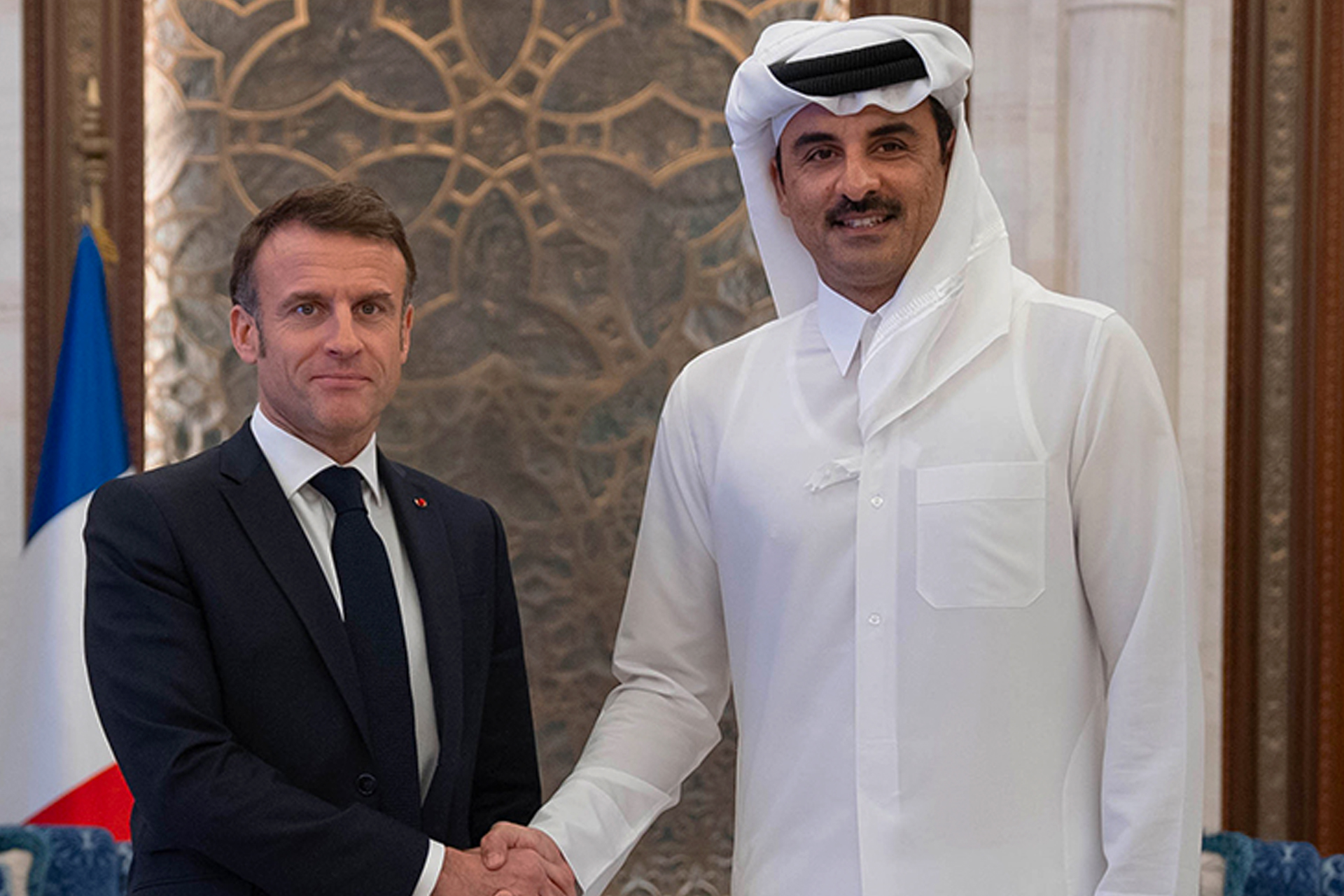 أمير قطر يبحث مع الرئيس الفرنسي بالدوحة الأوضاع في غزة | أخبار – البوكس نيوز