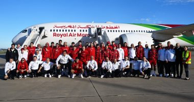 رياضة – منتخب المغرب يطير إلى كوت ديفوار للمشاركة فى أمم أفريقيا 2023.. صور