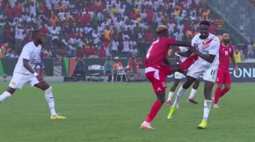 رياضة – طرد لاعب غينيا الاستوائية ضد غينيا فى الدقيقة 55 بأمم أفريقيا.. فيديو
